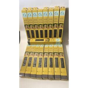 17 New Crafter's Square Black Glitter Permanent Vinyl Adhesive Paper 12"x48"